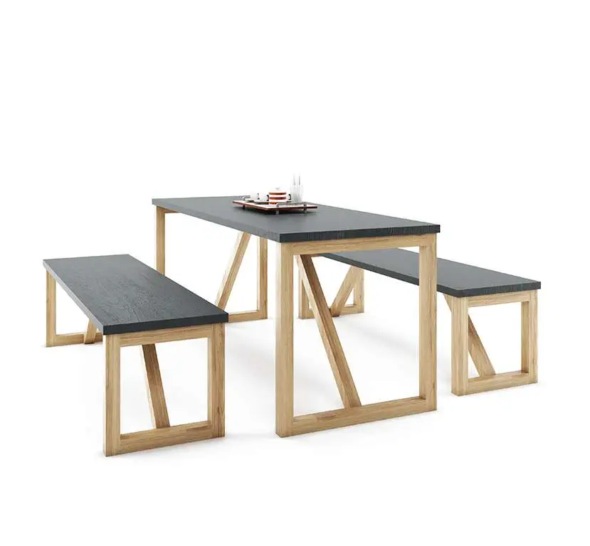 Square Block Table