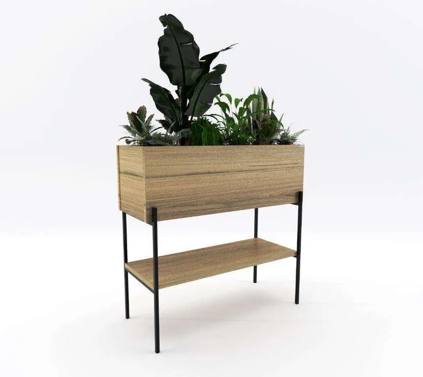 PB002 – Planter with Shelf 2