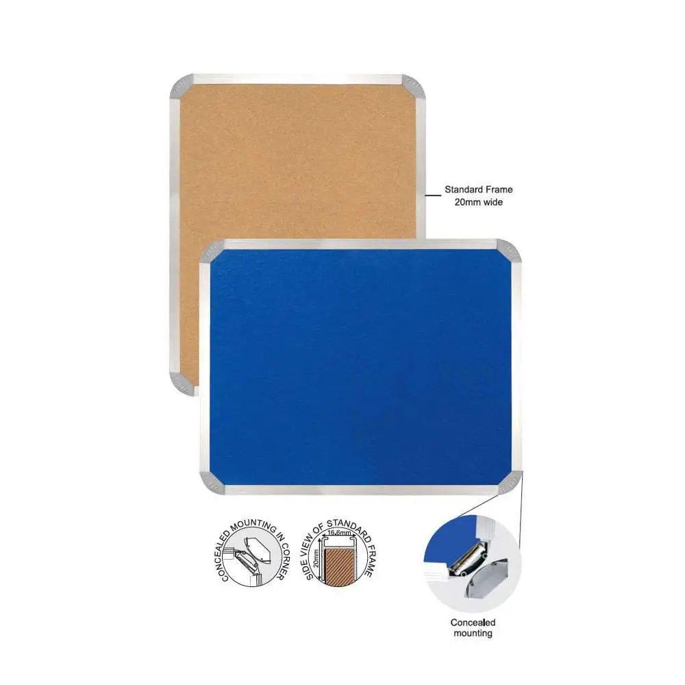Info Boards (Aluminium Frame, Felt)