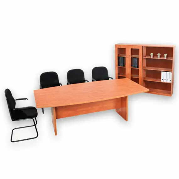 Data Track Rectangular / Barrel Shape Boardroom Table