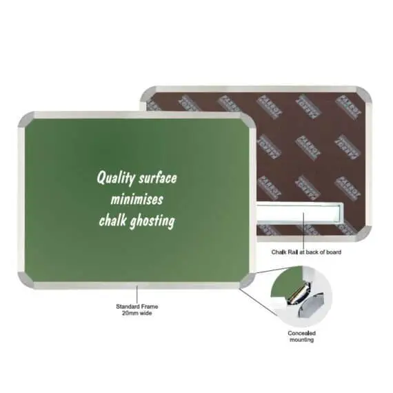 Non-Magnetic Chalkboards