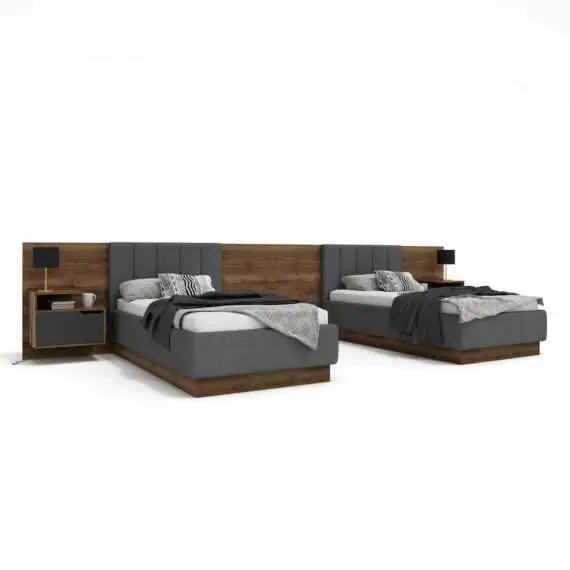 Semi Upholstered Single Headboard