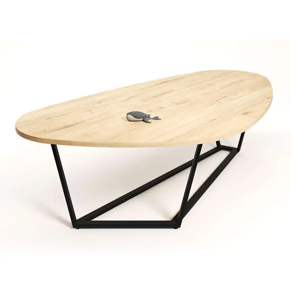 Organic Shaped Boardroom Table - Image 2
